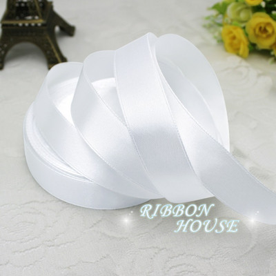 (25 jardi/rullī) 3/4 collas (20 mm) ar vienu seju satīna lentes siksnas rotājumu dāvanu Ziemassvētku lentes