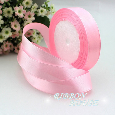 (25 jardi/rullī) 3/4 collas (20 mm) ar vienu seju satīna lentes siksnas rotājumu dāvanu Ziemassvētku lentes