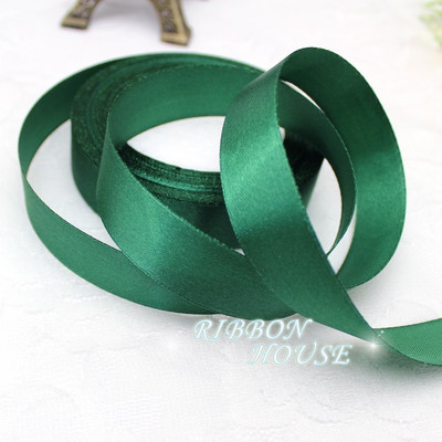 (25 jardi/rullī) 3/4 collas (20 mm) ar vienu seju satīna lentes siksnas rotājumu dāvanu Ziemassvētku lentes