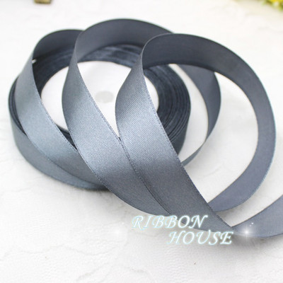 (25 jardi/rullī) 3/4 collas (20 mm) ar vienu seju satīna lentes siksnas rotājumu dāvanu Ziemassvētku lentes