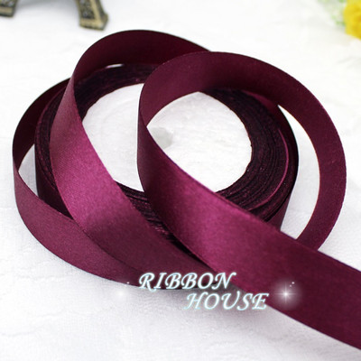 (25 jardi/rullī) 3/4 collas (20 mm) ar vienu seju satīna lentes siksnas rotājumu dāvanu Ziemassvētku lentes