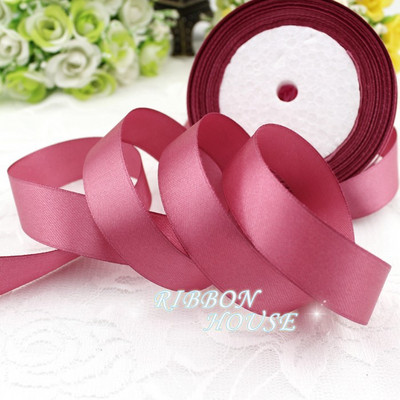 (25 jardi/rullī) 3/4 collas (20 mm) ar vienu seju satīna lentes siksnas rotājumu dāvanu Ziemassvētku lentes