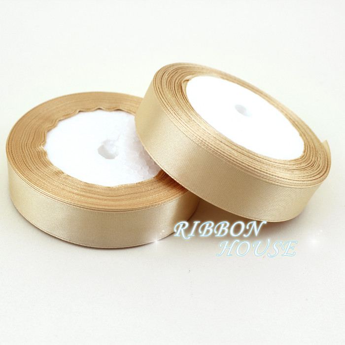 (25 jardi/rullī) 3/4 collas (20 mm) ar vienu seju satīna lentes siksnas rotājumu dāvanu Ziemassvētku lentes