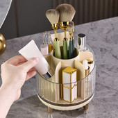 360 grādos grozāms grima otu turētājs Daudznodalījumu liela izmēra rotaslietas, kosmētikas organizators Uzglabāšanas rīks Capacit C0b7