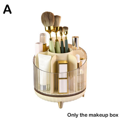 360 grādos grozāms grima otu turētājs Daudznodalījumu liela izmēra rotaslietas, kosmētikas organizators Uzglabāšanas rīks Capacit C0b7