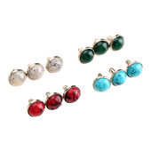 50gab. Kniedes Nagļu galviņas Modes DIY Ādas Amatniecība Apaviem Apģērbu Somas daļas Dekorācijas