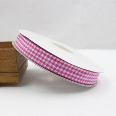 GZ15MM , Kokvilnas rūtainā lente 15 mm , 10 jardi , DIY roku darbs , Apģērbu aksesuāri aksesuāri galvassega