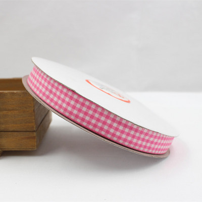 GZ15MM , Kokvilnas rūtainā lente 15 mm , 10 jardi , DIY roku darbs , Apģērbu aksesuāri aksesuāri galvassega