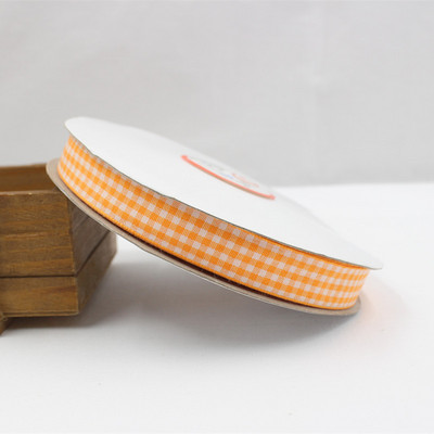 GZ15MM , Kokvilnas rūtainā lente 15 mm , 10 jardi , DIY roku darbs , Apģērbu aksesuāri aksesuāri galvassega