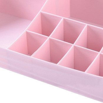 Desktop Sundries Storage Box Organizer μακιγιάζ για Cosmetic Make Up Brush Storage Case Πλέγματα κουτιού αποθήκευσης μπάνιου γραφείου