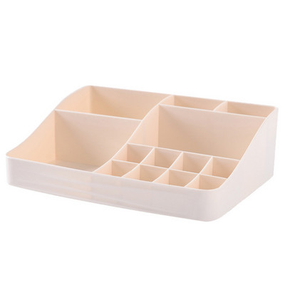 Desktop Sudries Storage Box Aplauzuma organizators kosmētikas otu uzglabāšanai Mājas birojs Vannas istabas uzglabāšanas kastes režģi