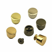 XUNZHE 10db 12*8mm kézzel készített bőr szegecs barkácstáska cipő bőrönd alsó csat láb csavar díszít szegecs punk körmök