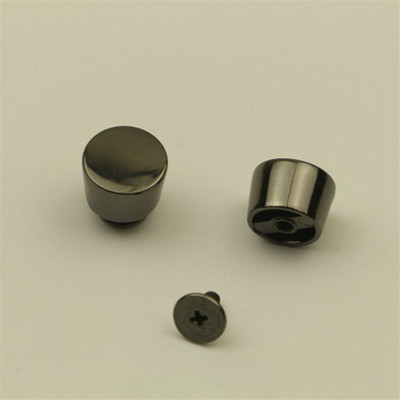 XUNZHE 10db 12*8mm kézzel készített bőr szegecs barkácstáska cipő bőrönd alsó csat láb csavar díszít szegecs punk körmök