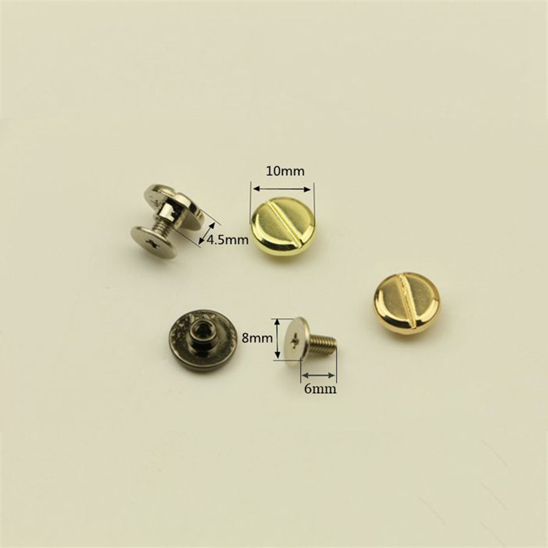 20 τμχ Μεταλλικό One Word 10*4,5 χιλιοστά Σχήμα αεροπλάνο ζώνη βίδα πριτσίνια DIY χειροποίητη δερμάτινη τσάντα Διακόσμηση κάτω πόρπη Πόδι βίδα καρφιά