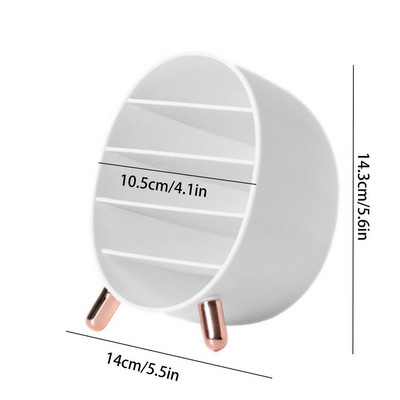 Lūpu krāsas turētājs Display Rack Case Kosmētiskā nagu laka Make Up Organizer Box Aplauzums Organizer