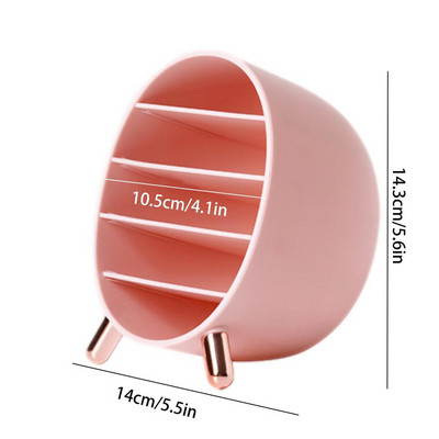 Lūpu krāsas turētājs Display Rack Case Kosmētiskā nagu laka Make Up Organizer Box Aplauzums Organizer