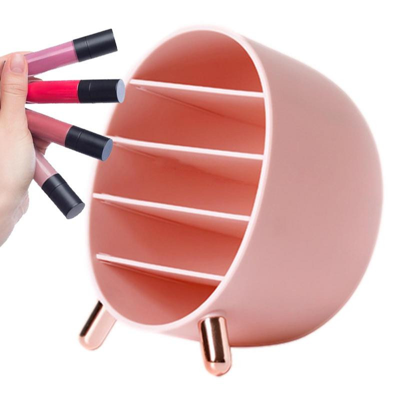 Lūpu krāsas turētājs Display Rack Case Kosmētiskā nagu laka Make Up Organizer Box Aplauzums Organizer