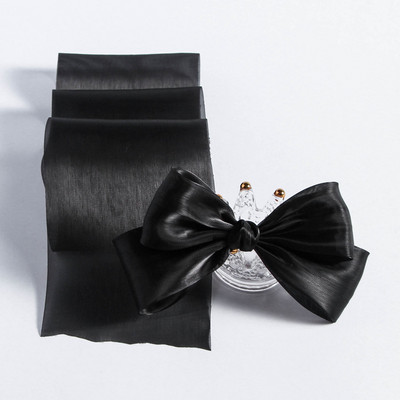 3 yards Symphony Smooth satīna lente DIY Matu aksesuāri Lociņi Materiāls Dāvanu Pušķis Iepakojums Lentes Apģērbu Šūšanas Piegriezumi