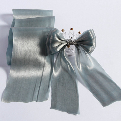 3 yards Symphony Smooth satīna lente DIY Matu aksesuāri Lociņi Materiāls Dāvanu Pušķis Iepakojums Lentes Apģērbu Šūšanas Piegriezumi