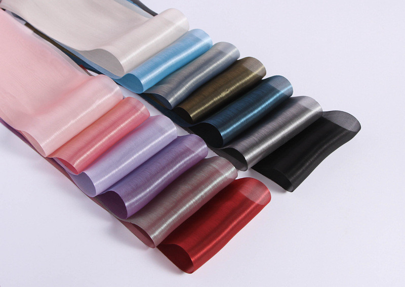 3 yards Symphony Smooth satīna lente DIY Matu aksesuāri Lociņi Materiāls Dāvanu Pušķis Iepakojums Lentes Apģērbu Šūšanas Piegriezumi