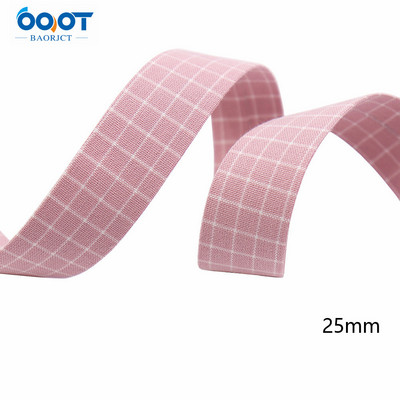 Divpusējas ģeometriskas režģa auduma lentes 5 jardi M-21510-536 DIY Crafts, matu sprādzes, apģērbu aksesuāri un šūšanas dekorācijas