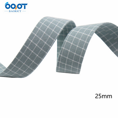 Divpusējas ģeometriskas režģa auduma lentes 5 jardi M-21510-536 DIY Crafts, matu sprādzes, apģērbu aksesuāri un šūšanas dekorācijas