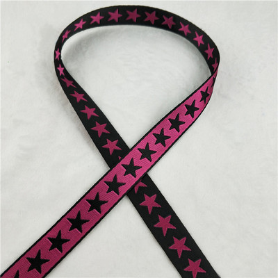 5 jardi 25 mm(1 collas) Etniskās izšūšanas zvaigznes Žakarda lente Vintage Boho mežģīņu apdare Apģērbu soma Aksesuāri Izšūti DIY Materiāls