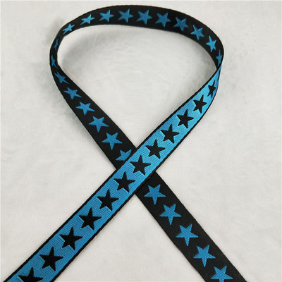 5 jardi 25 mm(1 collas) Etniskās izšūšanas zvaigznes Žakarda lente Vintage Boho mežģīņu apdare Apģērbu soma Aksesuāri Izšūti DIY Materiāls