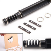 1 комплект инструменти за рязане на кожени колани за нож за колани, ръчен колан за кожени ножове, 3 остриета Направи си сам инструмент за рязане на кожа