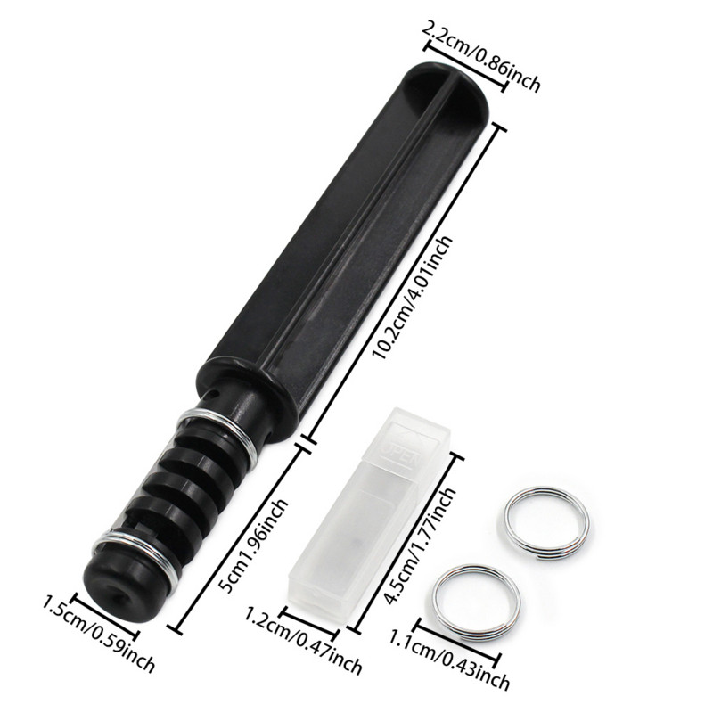 1 ādas jostas griezējinstrumentu komplekts jostas griezējam manuālai ādas amatniecības naža josta 3 asmeņi DIY ādas griezējinstruments