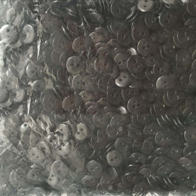 Kuum müük 6mm 9mm 11mm 12mm dekoratiivsed nööbid näputöö jaoks Vaigu plastist nupp nukkudele Scrapbooking õmblusnööbid 2 auku