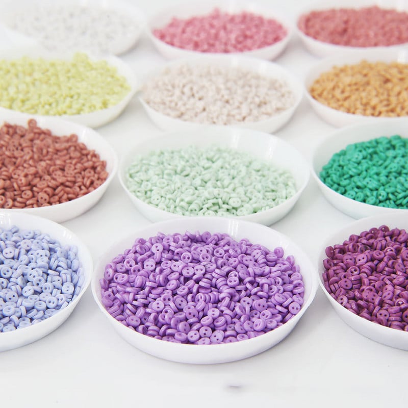 Karstā izpārdošana 3 mm mini pogas rokdarbu sveķu plastmasas 2 caurumu poga multfilmām lellēm Apģērbi Apavi Scrapbooking Šūšana Apģērbs