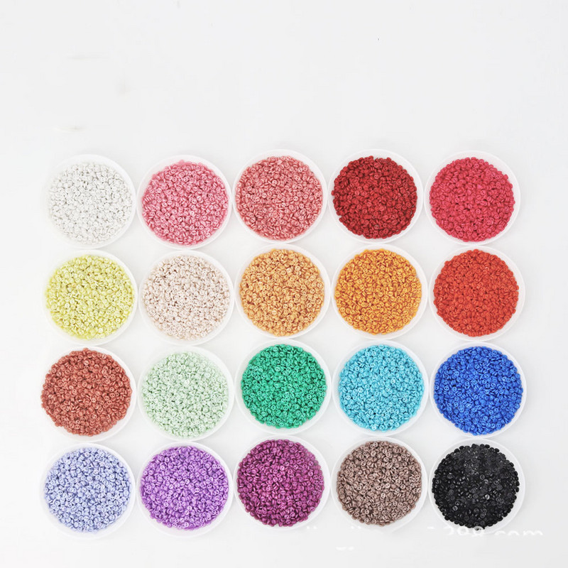 Karstā izpārdošana 3 mm mini pogas rokdarbu sveķu plastmasas 2 caurumu poga multfilmām lellēm Apģērbi Apavi Scrapbooking Šūšana Apģērbs