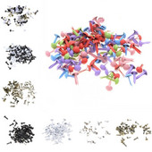 Bezmaksas piegāde — DIY 500 pc pasteļtoņu apaļas krāsas zīmulis Scrapbooking rotājumu kartīšu izgatavošana ar rokām darināts dekors 9*5 mm