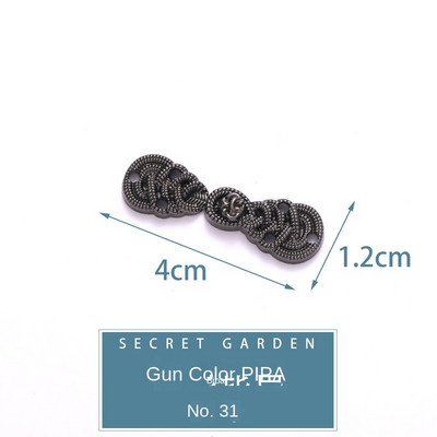 3gab. Pievelciet vidukļa pogu fr Svārki Bikses Džinsi Regulējama jostasvieta Metāla piespraudes Apģērbu Aksesuāri DIY noņemama jostasvieta