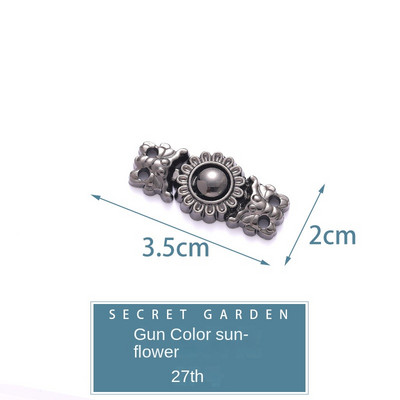 3gab. Pievelciet vidukļa pogu fr Svārki Bikses Džinsi Regulējama jostasvieta Metāla piespraudes Apģērbu Aksesuāri DIY noņemama jostasvieta