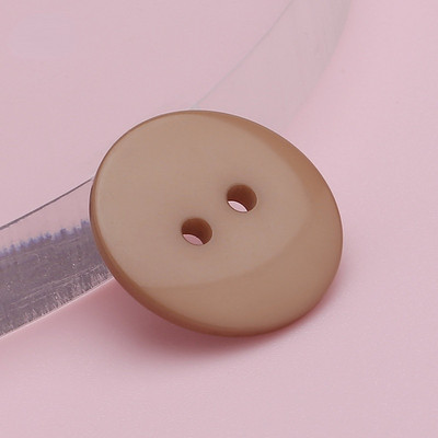 9-30mm Δύο τρύπες πολύχρωμα μικρά κουμπιά Κουμπί μαξιλαριού κοστουμιού Ψωμί στρογγυλή ρητίνη Κουμπιά ραψίματος Diy Ρούχα χειροτεχνία Scrapbooking