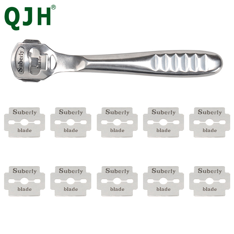 1 rinkinio odos ploninimo rankdarbių įrankis Kastuvas Odinis peilis su sidabriniu siuvimo peiliu Odinis įrankis dovanų 10 vnt.