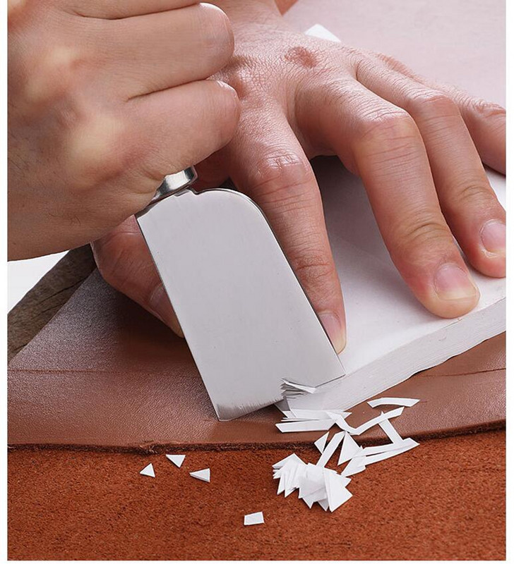 Asais ādas nazis Profesionāls ādas amatniecības griešanas nazis Amatniecības nazis asināšanai ātrgaitas tērauds