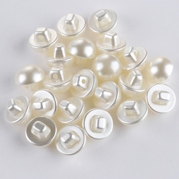 50 PC Sewing Pearl Buttons κουμπιά μανιταριών για αξεσουάρ φορέματος ρούχων Scrapbooking ένδυμα Διακοσμητικό DIY Crafts Tool