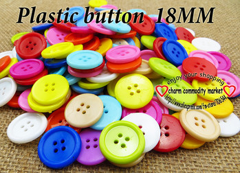 10MM 13MM 15MM 18MM 20MM 23MM 25MM 30MM Цветно боядисани пластмасови копчета Палто Ботуши Шиене на дрехи Аксесоари Fit P-111