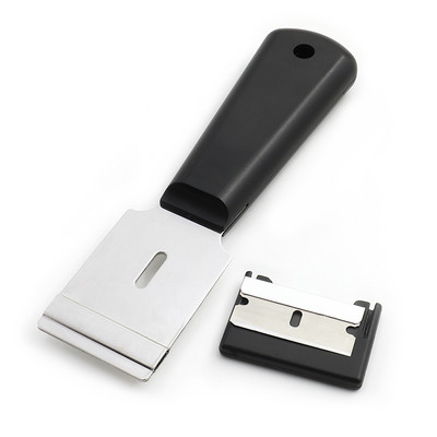 QJH Ādas amatniecības slēpošana ar asu rokturi nazis Ādas izstrādājumi roku darbs DIY rīks Profesionāls roku stumjams nazis, maināms asmens