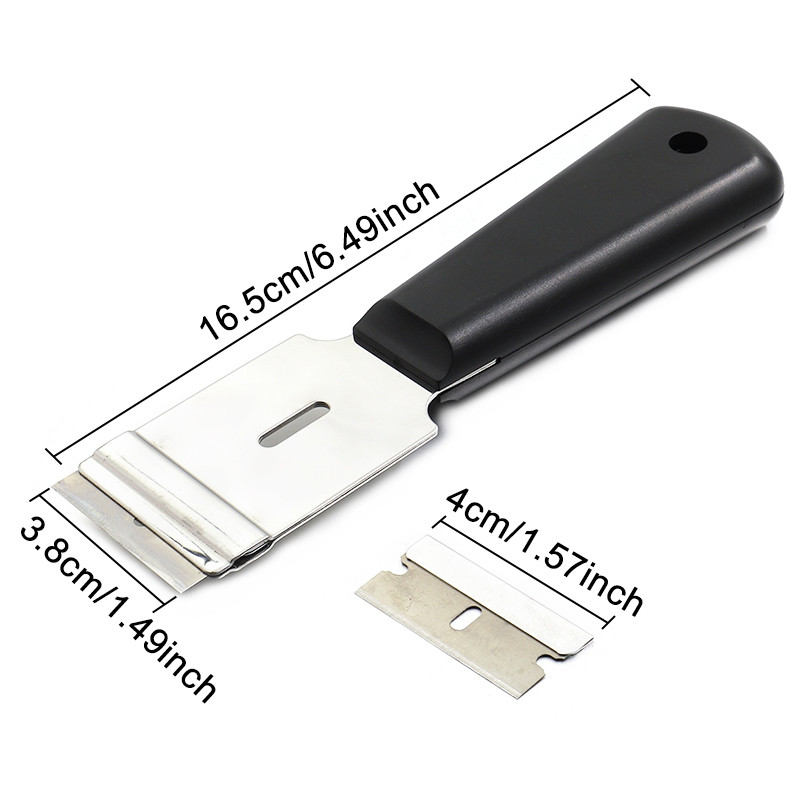 QJH Ādas amatniecības slēpošana ar asu rokturi nazis Ādas izstrādājumi roku darbs DIY rīks Profesionāls roku stumjams nazis, maināms asmens