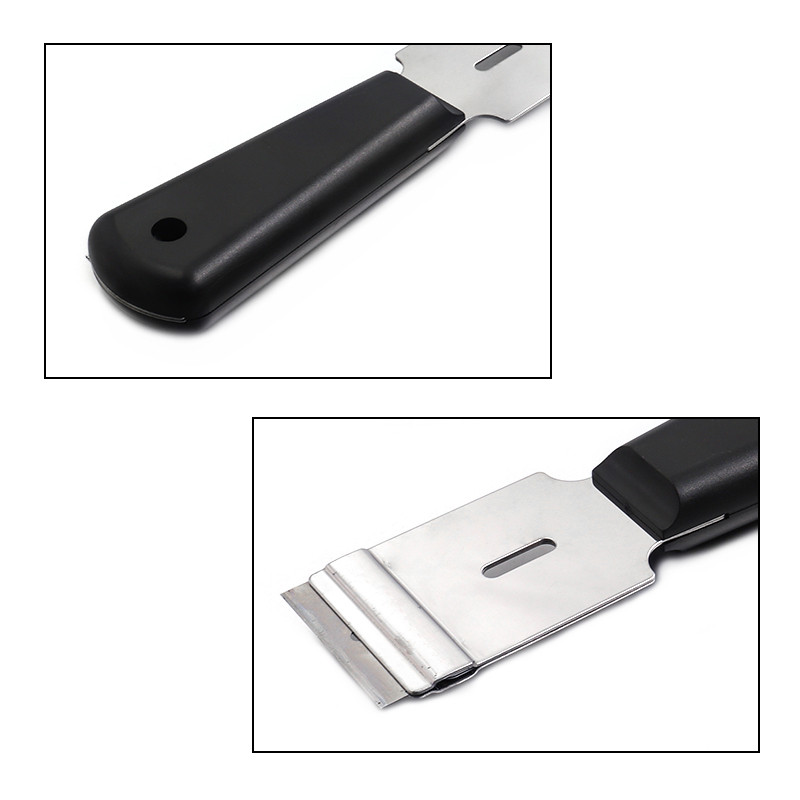 QJH Ādas amatniecības slēpošana ar asu rokturi nazis Ādas izstrādājumi roku darbs DIY rīks Profesionāls roku stumjams nazis, maināms asmens