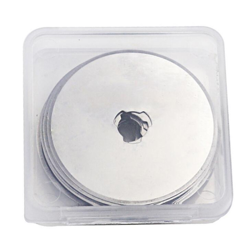 5 vnt / rinkinys 28 mm 45 mm ašmenys Rotacinių pjaustytuvų rinkinys audiniams popieriui apskrito pjovimo pjovimo diskų kratinys amatų siuvimo pjovimo įrankis