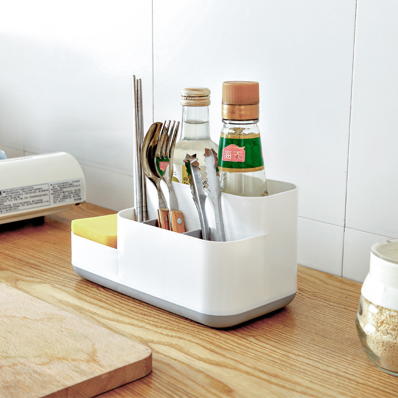 Plastic Makeup Organizer Μπάνιο Κουζίνα Storage Box Καλλυντικά Organizer Γραφείο Desktop Makeup Jewelry Sundry Storage