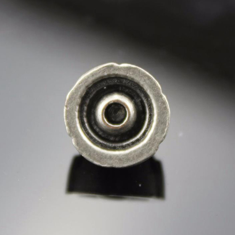 Mėlynas turkis dirbtinis brangakmenis, grybų kniedės, kepuraitės, skirtos krepšiui, kepuraitė, batų drabužiai, odiniai, papuošimai, pasidaryk pats, amatų reikmenys