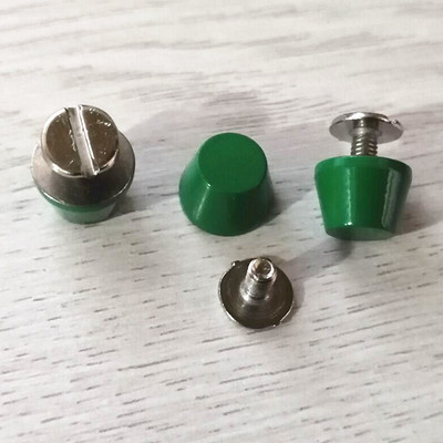 XUNZHE 10 vnt. kibiro kniedės „pasidaryk pats“ dengimo varžtas vario plokščia galvute kniedės mygtukas bagažo kojelė odiniai varžtai metaliniai spygliai drabužiams