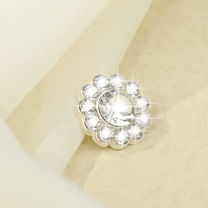 10 tk. Uus särav kivinööbid Särk õmmeldud nööbid DIY käsitöö väljalõigete albumi kaunistus kodus käsitsi valmistatud tööriistad tarvikud