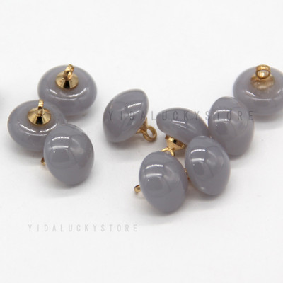 HENGC 10 mm mazs bērnu krekls jauks krāsains pērļu pogas apģērbam Kāzu kleita sēņu dekoratīvie šūšanas piederumi.